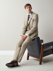 Stone Textured Suit Waistcoat - Image 1 of 8