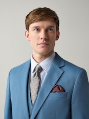 أزرق - تلبيس ضيق - بدلة: جاكيت - صورة 1 من 10