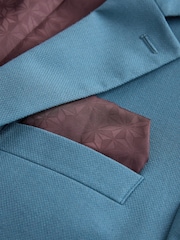 أزرق - تلبيس ضيق - بدلة: جاكيت - صورة 9 من 10