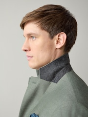Green Regular Fit Textured Suit Jacket - Image 5 of 11