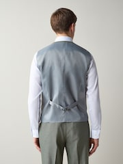 Verde - Costum texturat vestă - Imaginea 3 din 8