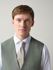 Verde - Costum texturat vestă - Imaginea 4 din 8