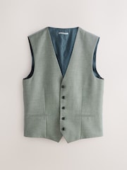 Verde - Costum texturat vestă - Imaginea 5 din 8