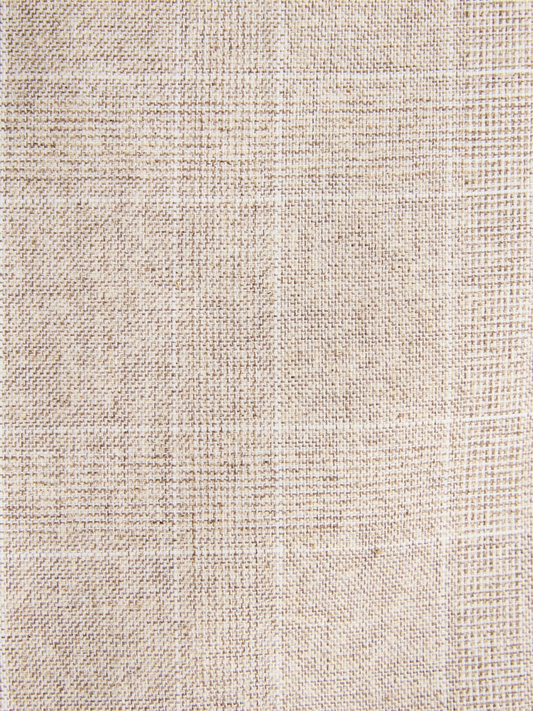 Neutral Regular Fit Check Cotton Linen Blend Suit Jacket - Image 10 of 10 Neutral Regular Fit Check Cotton Linen Blend Suit Jacket - Image 10 of 10