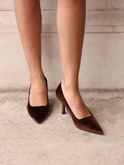 Marrón - Tacones de aguja cerrados Kat de Linzi - Imagen 1 de 1