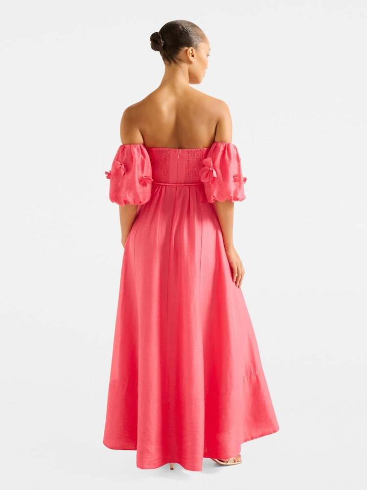 Forever New Cora Floral Print Appliqué Midi Dress Contains Linen - Imagen 2 de 4 Forever New Cora Floral Print Appliqué Midi Dress Contains Linen - Imagen 2 de 4