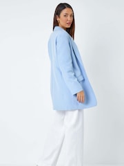 Roman Blue Longline Blazer Jacket - Image 3 of 5
