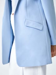 Roman Blue Longline Blazer Jacket - Image 5 of 5