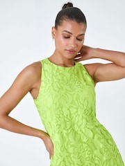 Roman Green Lace Swing Dress - Image 4 of 5