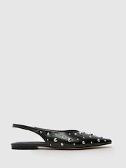 Schuh Lotten Stud Ballerinas - Image 1 of 4