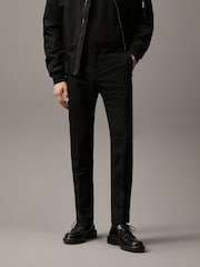 Calça de terno Calvin Klein Slim Wool Stretch - Imagem 1 de 5