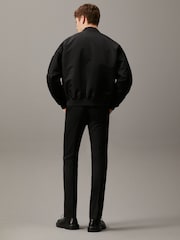 Calça de terno Calvin Klein Slim Wool Stretch - Imagem 3 de 5