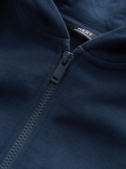 أزرق داكن أزرق - هودي بسحَّاب كامل (3 أشهر - 7 سنوات) - صورة 8 من 8