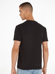 Calvin Klein Black Cotton Interlock T-Shirt - Image 2 of 3