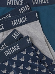 FatFace 3 Pack Highland Cow Boxers - Bilde 2 av 2