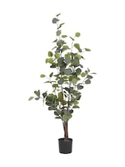 Libra Interiors Green Faux Eucalyptus 4ft - Image 4 of 6