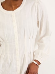 FatFace Lara Ivory Blouse - Image 3 of 5