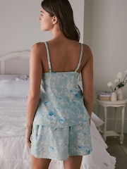 Cotton Floral Cami Short Pyjamas Set - صورة 3 من 11