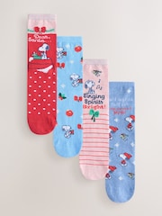 Snoopy License - Weihnachtssöckchen im 4er-Pack - Bild 1 von 8
