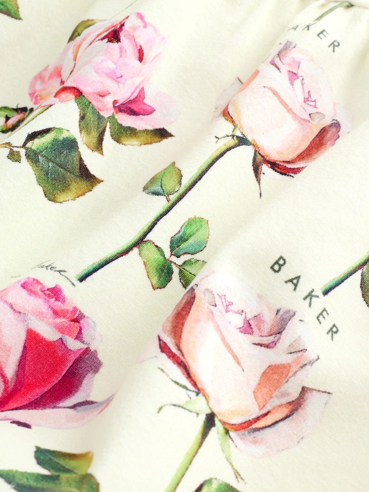 Baker by Ted Baker Multi Frill Sleeve Jersey Dress 2 Pack - Image 9 of 9