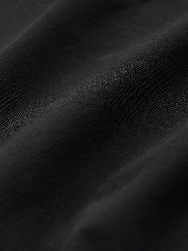 Nothing Ordinary Black Heavyweight Cotton Relaxed Shirt - Image 11 of 11 Nothing Ordinary Black Heavyweight Cotton Relaxed Shirt - Image 11 of 11