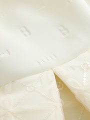 Baker by Ted Baker Mesh Overlay Angel Sleeve Scuba Dress - Image 5 of 5