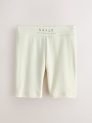 Baker by Ted Baker Black/Lime Ribbed Cycling Shorts 3 Pack - Image 2 of 7