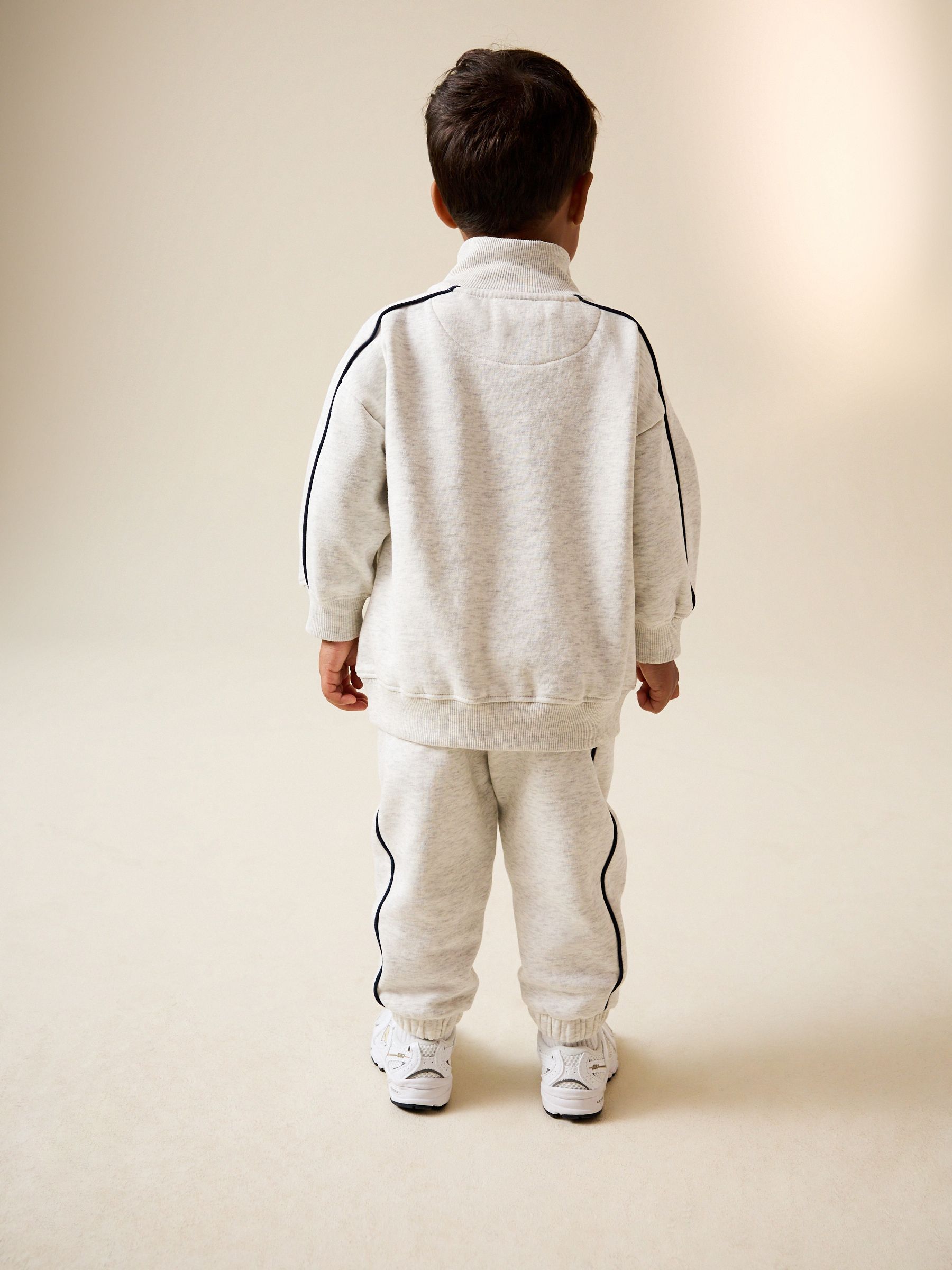 maa❗️ Buy Grey Marl Half Zip Top and Joggers Set (3mths-7yrs) from Next