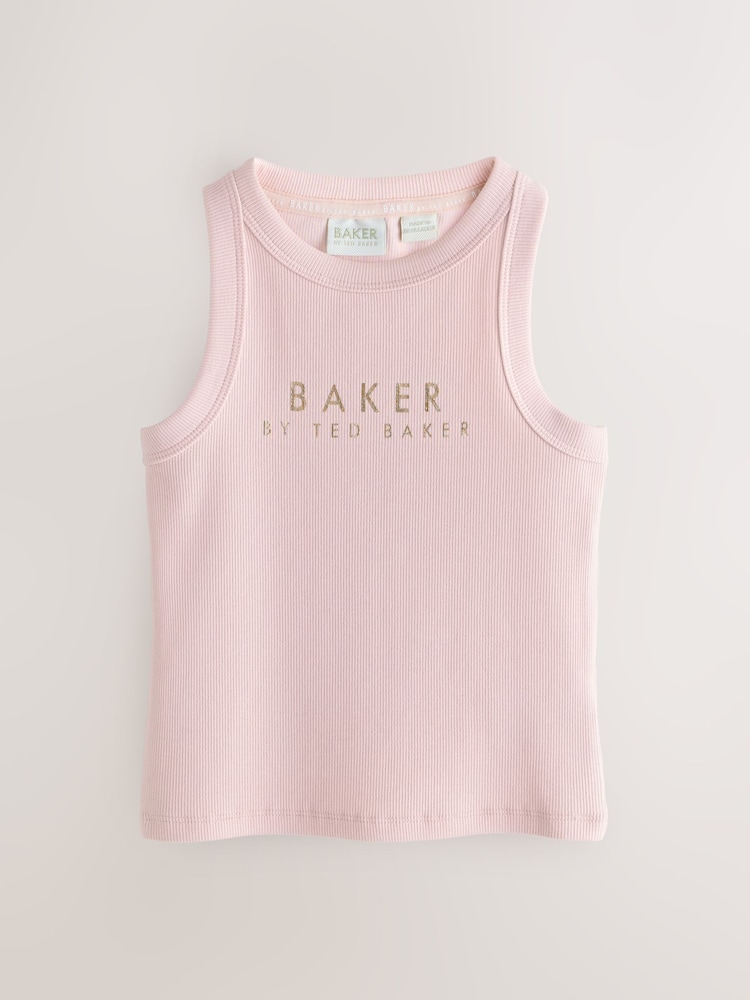 Baker by Ted Baker 3 Pack Ribbed Racer Vests - Image 2 of 8