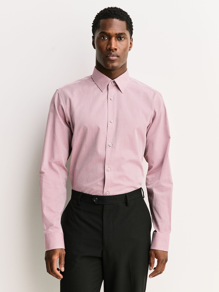 grey dress pants pink shirt Dark Pink Shirt Grey Pants