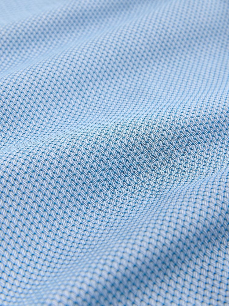 Pink/ көк / жашыл - Кадимки формада, оңой кам көрүлүүчү текстураланган бир манжеттүү акылдуу футболкалар 3 топтому - 9ичинен 9 сүрөт