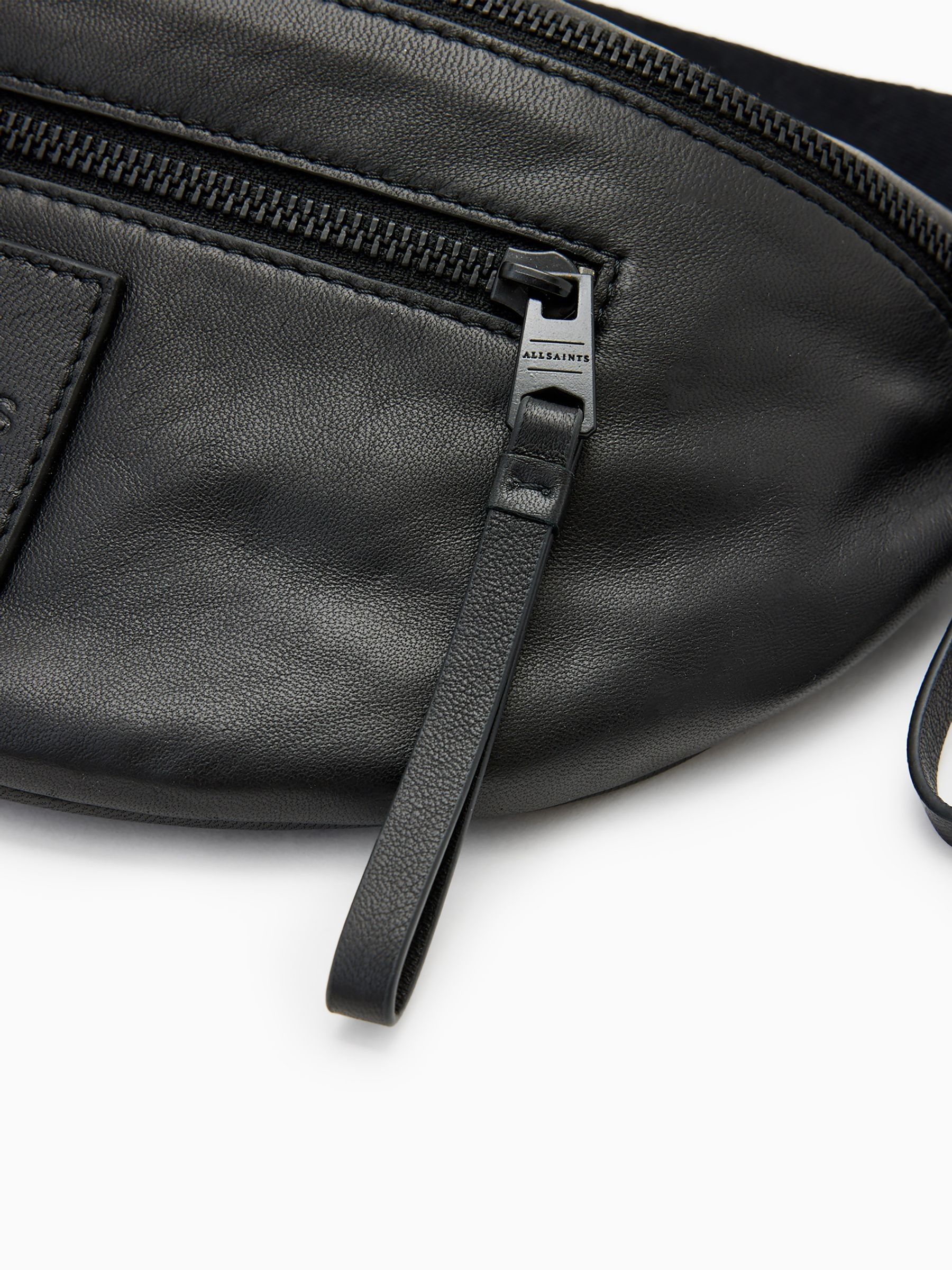Buy AllSaints Black Itoko Adjustable Bum Bag from Next France