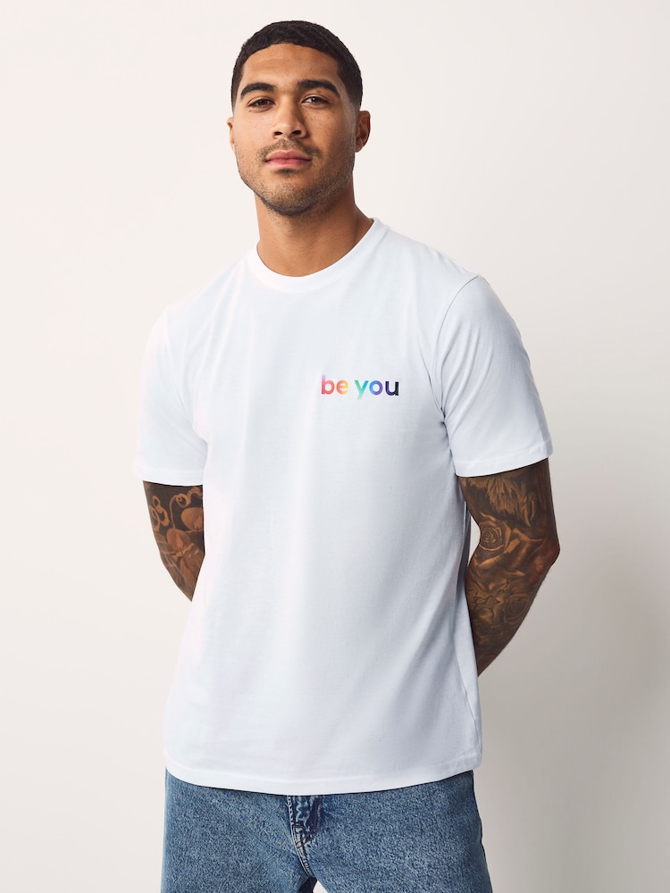 White Pride T-Shirt - Image 1 of 8