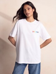 White Pride T-Shirt - Image 5 of 8