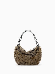AllSaints Madea Chain Strap Beaded Bag - Imagem 1 de 7