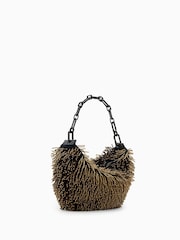 AllSaints Madea Chain Strap Beaded Bag - Imagem 3 de 7