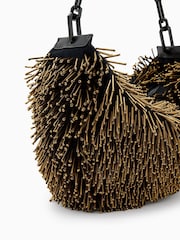 AllSaints Madea Chain Strap Beaded Bag - Imagem 4 de 7