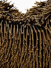 AllSaints Madea Chain Strap Beaded Bag - Imagem 5 de 7