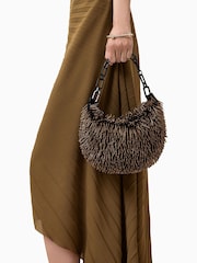 AllSaints Madea Chain Strap Beaded Bag - Imagem 7 de 7