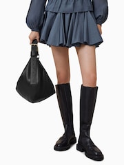 AllSaints Luna Leather Shoulder Bag - Imagem 4 de 7