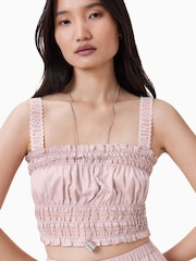 AllSaints Talia Lace Cropped Top - Imagem 4 de 8