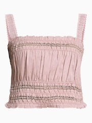 AllSaints Talia Lace Cropped Top - Imagem 7 de 8