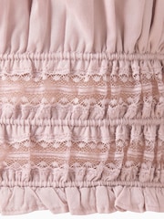AllSaints Talia Lace Cropped Top - Imagem 8 de 8