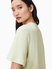 AllSaints Green Lisa Boxy Crew Neck T-Shirt - Image 2 of 8