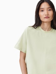 AllSaints Green Lisa Boxy Crew Neck T-Shirt - Image 4 of 8