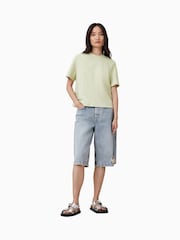 AllSaints Green Lisa Boxy Crew Neck T-Shirt - Image 5 of 8