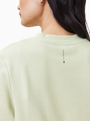 AllSaints Green Lisa Boxy Crew Neck T-Shirt - Image 6 of 8
