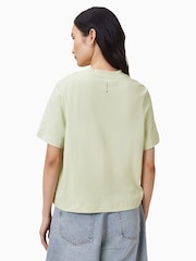 AllSaints Green Lisa Boxy Crew Neck T-Shirt - Image 7 of 8