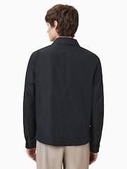 Schwarz - AllSaints Trey Ramskull Pointed Collar Jacket - Bild 8 von 9