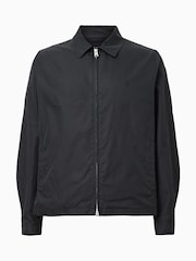Schwarz - AllSaints Trey Ramskull Pointed Collar Jacket - Bild 9 von 9